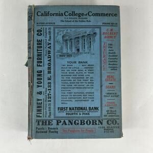 1925 Long Beach City CA City Directory POOR Ancestry Genealogy Vintage Antique